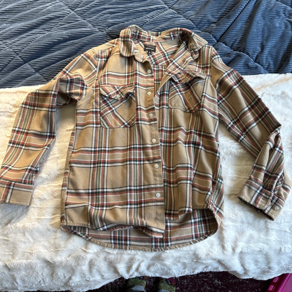 Brixton Tan Flannel